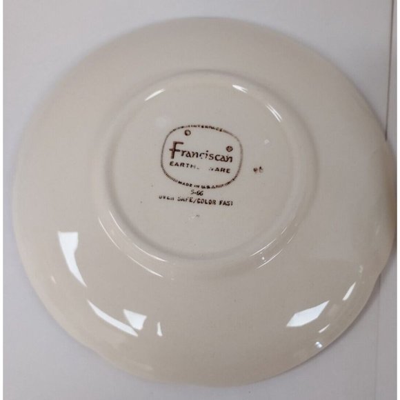 Franciscan Dinnerware Desert Rose Tea Cup & Saucer Set VINTAGE 1960's - Picture 5 of 6